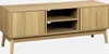 sweeek - TV-Möbel Holzdekor 2 Türen L 120 cm - Natur Produktbild-Vorschau 3