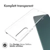 Accezz Cover posteriore trasparente in TPU per Sony Xperia Anteprima dell’immagine prodotto 2