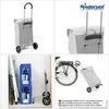 A collage of four images showing an Andersen shopping trolley from different angles and in different contexts, including one image showing it attached to a bicycle. Anteprima dell’immagine prodotto