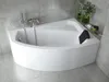 Badewanne Eckbadewanne 130x85 Rechts, Ablaufgarnitur & Produktbild-Vorschau 1