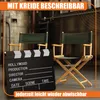 Filmklappe aus Holz Regieklappe 20x18 cm für Dekoration & Produktbild-Vorschau 4