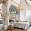 Suspension en rotin, abat-jour en rotin naturel, structure Voir les images du produit 11