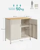 SONGMICS Sideboard Küchenschrank, verstellbarer Produktbild-Vorschau 5