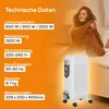 TroniTechnik® Elektroheizung Ölradiator Öl-Heizung Radiator Produktbild-Vorschau 4