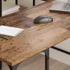 vidaXL Biurko z drewna odzyskanego 139 x 139 x 75 cm Podgląd zdjęcia produktu 4