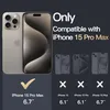 Hülle für Apple iPhone 15 PRO MAX mit MagSafe Clear Case Produktbild-Vorschau 2