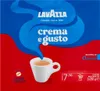 A package of Lavazza Crema e Gusto coffee with a cup of coffee depicted. Produktbild-Vorschau