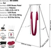 SucceBuy Aerial Yoga Rahmen & Yoga Hängematte, 3,9 m hoch, Produktbild-Vorschau 7