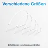 Qost Kabelbinder 365 x 3,5 mm Weiß – 100 Stück – starke Produktbild-Vorschau 4