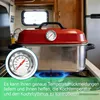 Analoges Ofenthermometer 80 mm, BBQ Grillthermometer, Produktbild-Vorschau 6