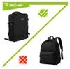 Trizand 27615 Zaino da viaggio 40 x 20 x 25 cm, USB, nero Anteprima dell’immagine prodotto 15