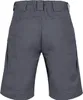 The back view of a pair of gray cargo shorts. Náhled obrázku produktu