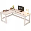 Ecke Gaming Computer Schreibtisch Gross Modern Weiss Loft Produktbild-Vorschau 1