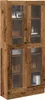 vidaXL Highboard old wood look 82,5x30,5x185 cm materiál na Náhled obrázku produktu 2