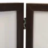 vidaXL Trojitý rám obrazu Koláž tmavohnedá 22x15 Náhľad obrázku produktu 4