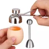 304 edelstahl eieröffner – praktischer eierschalen-trenner Produktbild-Vorschau 1