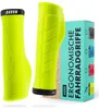 AARON Fit Ergonomische Fahrradgriffe Lenkergriffe Gelb Produktbild-Vorschau 1