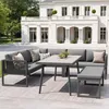 Gartenmöbel Set mit Hochwertigen Sitzkissen & Rückenkissen, Produktbild-Vorschau 4