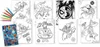 Jeu de pages à colorier avec des autocollants Spiderman Voir les images du produit 3