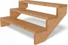 Terrassentreppe aus Lärche Treppe Stufen Wangentreppe Produktbild-Vorschau 1