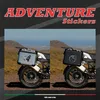 Sada samolepek Adventure pro kufry na motorku, svět, 20 x Náhled obrázku produktu 4