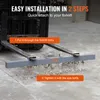 A forklift is shown with a magnetic sweeper attachment being installed. Náhľad obrázku produktu