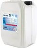 A white plastic jerrycan with a black cap, containing pool cleaning product. Produktbild-Vorschau