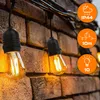GIRLANDA ŚWIETLNA OGRODOWA Zewnętrzna 10M Żarówki 10+1 LED Podgląd zdjęcia produktu 2