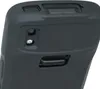 A close-up view of the back of a black protective case for a handheld mobile computer. Podgląd zdjęcia produktu