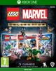 A collage of game covers and Lego figures for the LEGO Marvel Collection on Xbox One. Produktbild-Vorschau