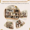 Libreria COSTWAY con 3 livelli e protezione Anteprima dell’immagine prodotto 7