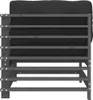 Ecksofas mit Kissen 2 Stk. Grau Massivholz Kiefer Produktbild-Vorschau 8