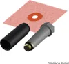 A product shot of plumbing components and a gasket. Produktbild-Vorschau