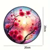 GKA XL Sonnenfänger Kirschblüten 20 cm Buntglas Lichtfänger Produktbild-Vorschau 5