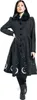 Hell Bunny Mantel Damen Interstellar Coat schwarz XL Produktbild-Vorschau 4