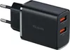 Adaptér Mcdodo CH-5070, USB-A*2, 12 W, čierny Náhľad obrázku produktu 1
