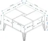 Skye Decor, Nirvana - Atlantic Pine, Couchtische, Produktbild-Vorschau 5