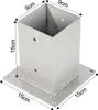 Faziango Aufschraubhülse 90x90 mm Pfostenträger, 8er Set Produktbild-Vorschau 2