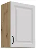 Hängeschrank 50 cm Stilo Weiss + Eiche Artisan Küchenzeile Produktbild-Vorschau 1