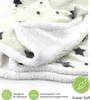 heimtexland ® samtig weiche Kuscheldecke Sterne Soft Produktbild-Vorschau 3