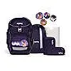 A set of school bags and accessories on a white background. Anteprima dell’immagine prodotto