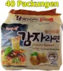 Samyang Potato Ramen Instant Nudeln 40er Pack (40 x 120g) Produktbild-Vorschau 1