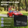 Extralink AGM batéria 12 V 18 Ah, VRLA, bezúdržbová pre UPS Náhľad obrázku produktu 5