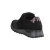 A black men's sneaker shown from a rear-diagonal angle against a white background. Produktbild-Vorschau