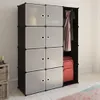 vidaXL Modularer Schrank mit 9 Fächern 37×115×150 cm Produktbild-Vorschau 10