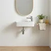 Vasque lave-mains à suspendre rectangle en terrazzo 45x28cm Voir les images du produit 4
