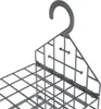 A close-up view of a gray hanging storage organizer with multiple compartments, designed to be hung in a closet. Náhled obrázku produktu
