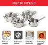Tefal Duetto A705A8, Stal nierdzewna, Stal nierdzewna, Stal Podgląd zdjęcia produktu 12