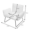 Lounge-Sessel MCW-K34, Cocktailsessel Sessel, Bouclé Produktbild-Vorschau 11