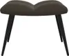 vidaXL Fauteuil relax avec pouf gris foncé velours Voir les images du produit 16